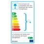 Opviq Lámpara de mesa de color sólido Negro
